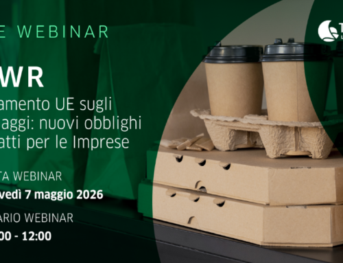 Webinar PPWR: Reg. UE sugli imballaggi | giovedì 7 maggio 2026